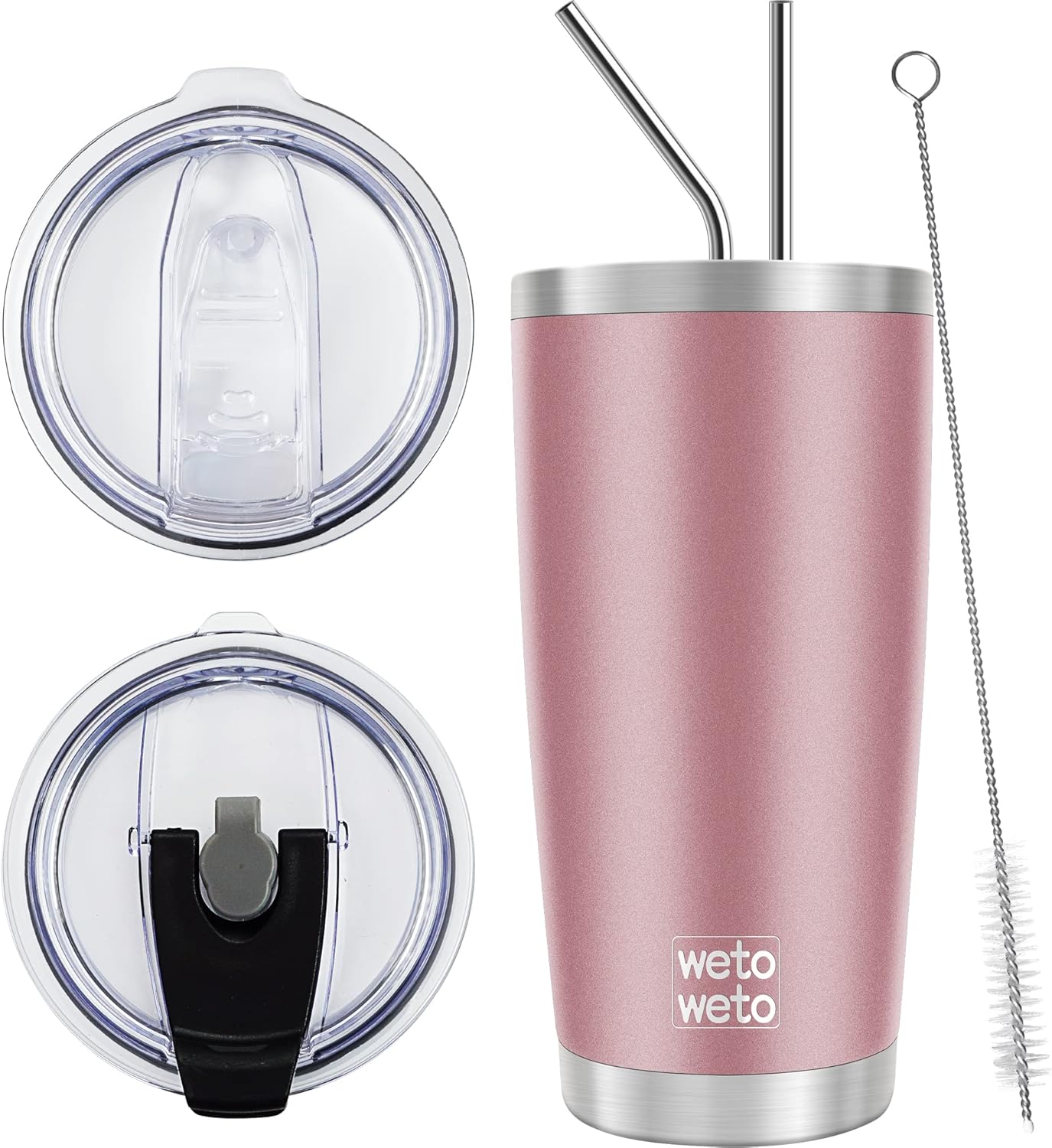 WETOWETO 20oz Insulated Stainless (Rose Gold.1)
